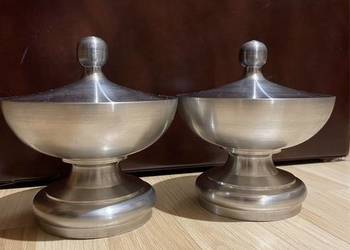 Ozdoby na bramę, kielichy, z aluminium