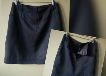 Massimo Dutti spódnica z lnem rozmiar 38/40