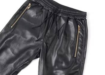 Spodnie z eko skóry