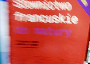 Słownictwo francuskie kursy językowe antykwariat szkolny