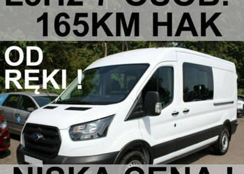 Ford Transit L3H2 165KM Drzwi Lewe Hak Bi-ksenony 7-os. Niska Cena Od ręki…