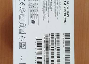 NOWY ZABLOMBOWANY XIAOMI 13 LITE