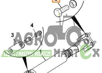 333/D7864, 333-D7864 ŚRUBA JCB