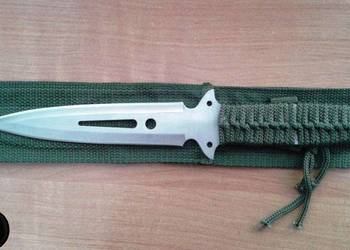 Nóż Survivalowy Myśliwski Kabura Pokrowiec Stal Nierdzewna Sztylet