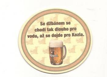 Kozel - podstawka do piwa. Nr. 3.