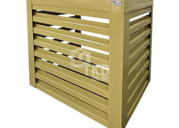 Osłona klimatyzatora 90x50x80 cm piaskowy Zabudowa TKD356