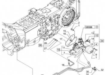 New Holland T6010 Regen zawor hydr 84486847R