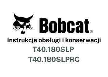 DTR Instrukcja obsługi, katalog, UDT- serwis - Bobcat T40.180
