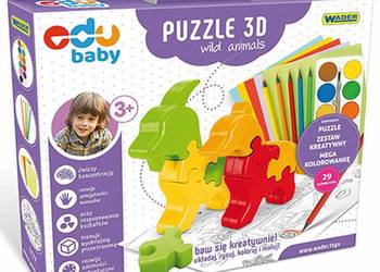 Wader puzzle 3D Wild Animals