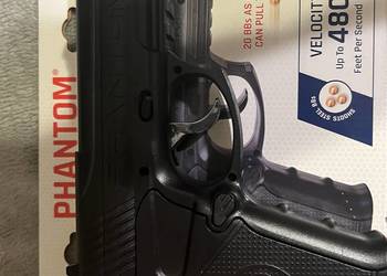 Wiatrówka pistolet phantom śrut BB
