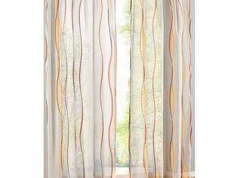 firana firanka woalowa fale półprzezroczysta lekka zwiewna