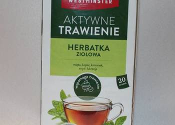 Herbata Westminster trawienie odchudzająca dobry sen gardło struny głosowe