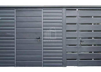 Schowek - domek ogrodowy 3x2m - wiata 1,5m - drzwi dach ID1130