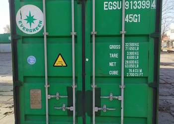 SPRZEDAM UŻYWANE Kontenery morskie 40HC CW -12 metrowy Rawa Mazowiecka