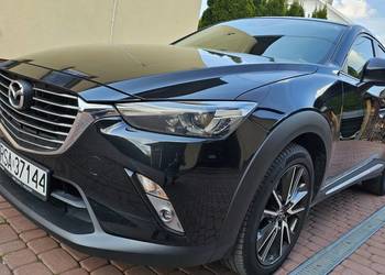 Mazda CX-3 1.5 Skyactiv-D 105KM SkyPasion 2016r Kamera FuLL LED Zamiana San