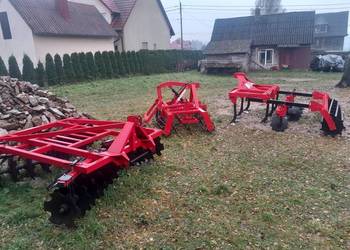 Agregat uprawowy Gruber ścierniskowy siewny brona talerzowa.