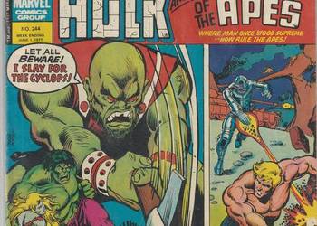 Hulk and Planet of the Apes nr 244  7/1975
