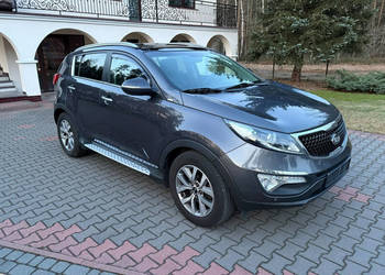 Kia Sportage 1.7 CRDI Kamera cofania Panorama Skóry 4 podgrzewane fotele I…