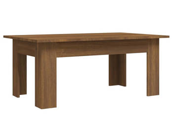 Stolik kawowy brązowy dąb 100x60x42 cm WM-815428