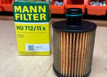 Filtr oleju MANN-FILTER HU 712/11 x – Nowy / Przymierzony (Fiat, Opel, Alfa