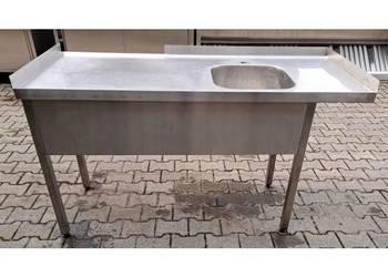 ZLEW 1 KOMOROWY Z BLATEM -159/65/85 CM - M.N.