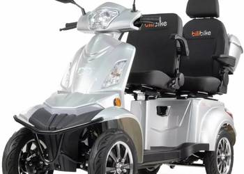 Skuter elektryczny BILIBIKE SHINO QUADRO DOPPIO GEL SREBRNY Raty FV/Paragon