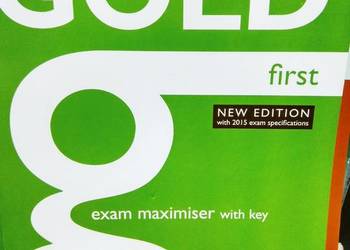 Gold first exam maximiser with key tanie książki antykwariat