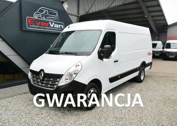 Renault Master max blaszak L3H2 3 osobowy bliźniak 145KM full opcja