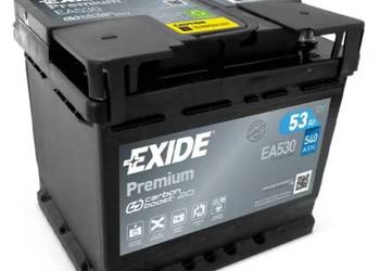 Akumulator 53Ah 540A Exide Premium  PRAWY PLUS
