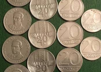 PRL - 20zl - „Unikalna12 - tka” - 4 odmiany lat 1973-90