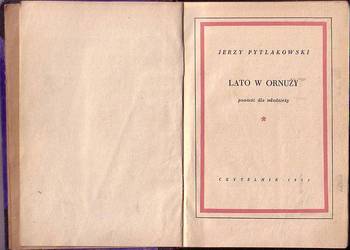 (8498) LATO W ORNUŻY – JERZY PYTLAKOWSKI