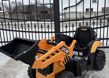 Traktorek koparka na akumulator dla dzieci