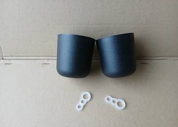 Podsufitka do lamp maskownica rozeta osłonka przewodu 56mm CZARNA CENA=2szt