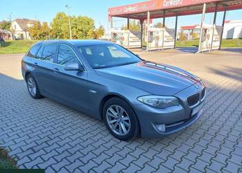 BMW Seria 5 520d Touring 184KM 2013r bezwypadkowy, garażowany