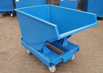 Kontener metalowy do wózka widłowego 600l