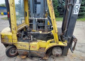 Wózek widłowy Hyster H2.50XM na części, podzespoły, maszt, rama, 1997 r.