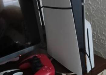 Sony PlayStation 5 (PS5) Slim z napędem | 2 Pady DualSense | Gwarancja, Pud