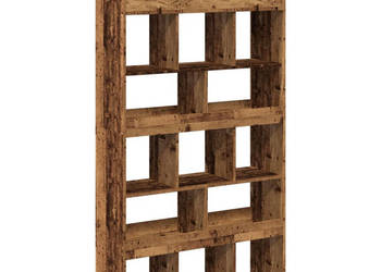 Regał/przegroda stare drewno 100x33x1875 cm WM-3309544