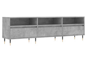 Szafka pod TV szarość betonu 150x30x445 cm WM-831264