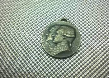 SREBRNY MEDAL  W LAFAYETTE & GEO WASHINGTON SIGNED LAVRIL