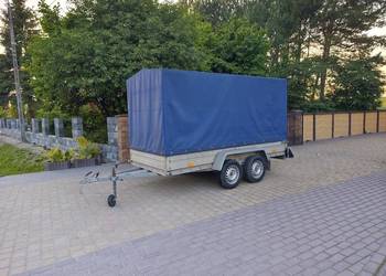 Przyczepa RYDWAN Dwuosiowa DMC 750KG * 3.20 x 1.50 * Zarejestrowana