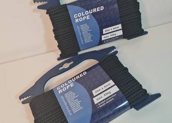 Sznurek pleciony barwiony