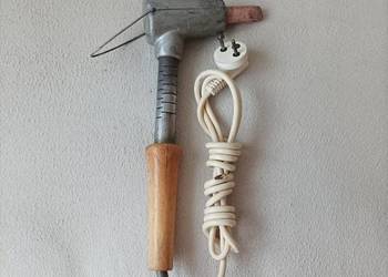 Polska lutownica dekarska oporowa (grzałkowa) z czasów PRL