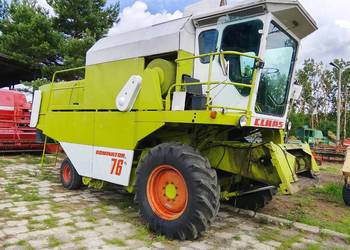 Kombajn zbożowy Claas Dominator 76 kabina sieczkarnia sprowadzony 66,86,56