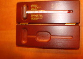 termometr do wina w pudełku termometr do wina w pudełku