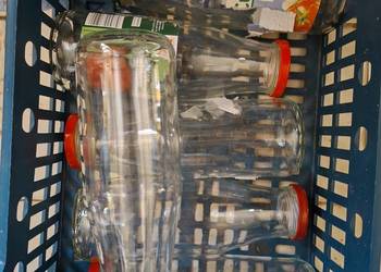Butelki po passacie  720 ml , 7 szt.