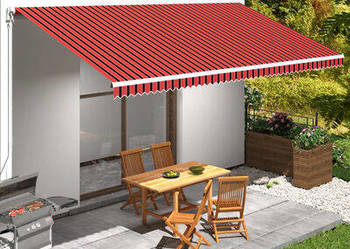 vidaXL Tkanina do markizy, pomarańczowo-brązowa, 600 x 300 cm(sku145727) vidaXL Tkanina do markizy, pomarańczowo-brązowa, 600 x 300 cm(sku145727)