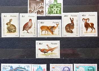 L Znaczki polskie rok 1986 kwartał I i II