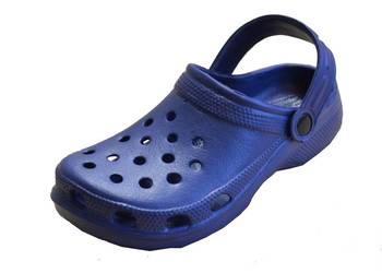 Granatowe damskie chodaki rozmiar 37