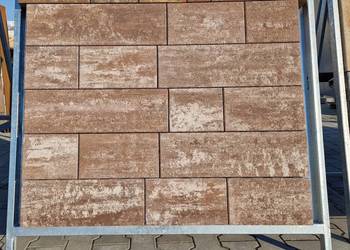 Kostka Brukowa Linaro 8 cm Brown Shadow Płyta Tarasowa